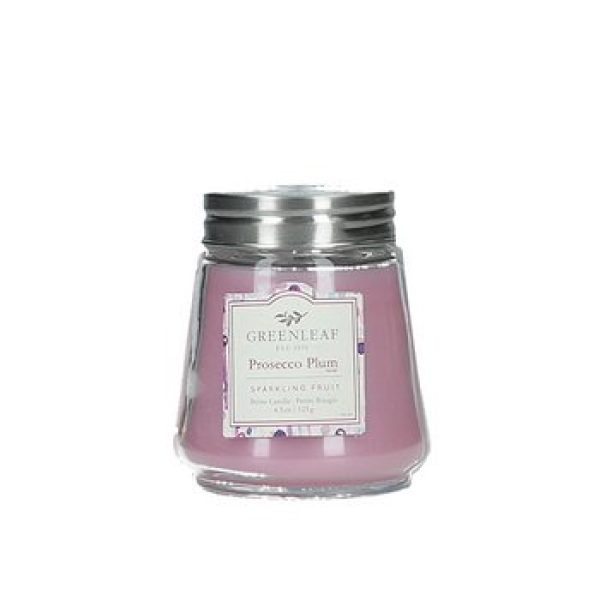 Greenleaf Petite Candle - Prosecco Plum 123 g